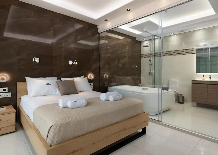 Rhodes Skyline With In Door Jacuzzi Sea View Appartamento Ixia (Rhodes)
