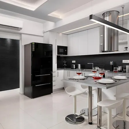 Rhodes Skyline With In Door Jacuzzi Sea View Appartement *