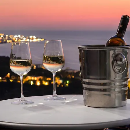 Rhodes Skyline With In Door Jacuzzi Sea View Ixia (Rhodes)