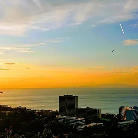 Apartman Rhodes Skyline With In Door Jacuzzi Sea View Ixiá